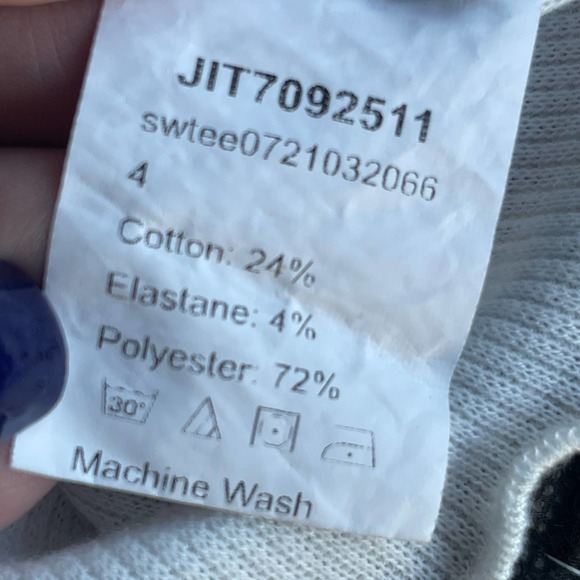 Shein Crop Top Womens Large White Black Ribbed Motorcycle Cropped Lettuce Trim - Picture 5 of 9